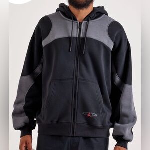 Professional Athletes Jordan Zip-Up Hoodie “23” Graphic
Black/Grey- Size XL
